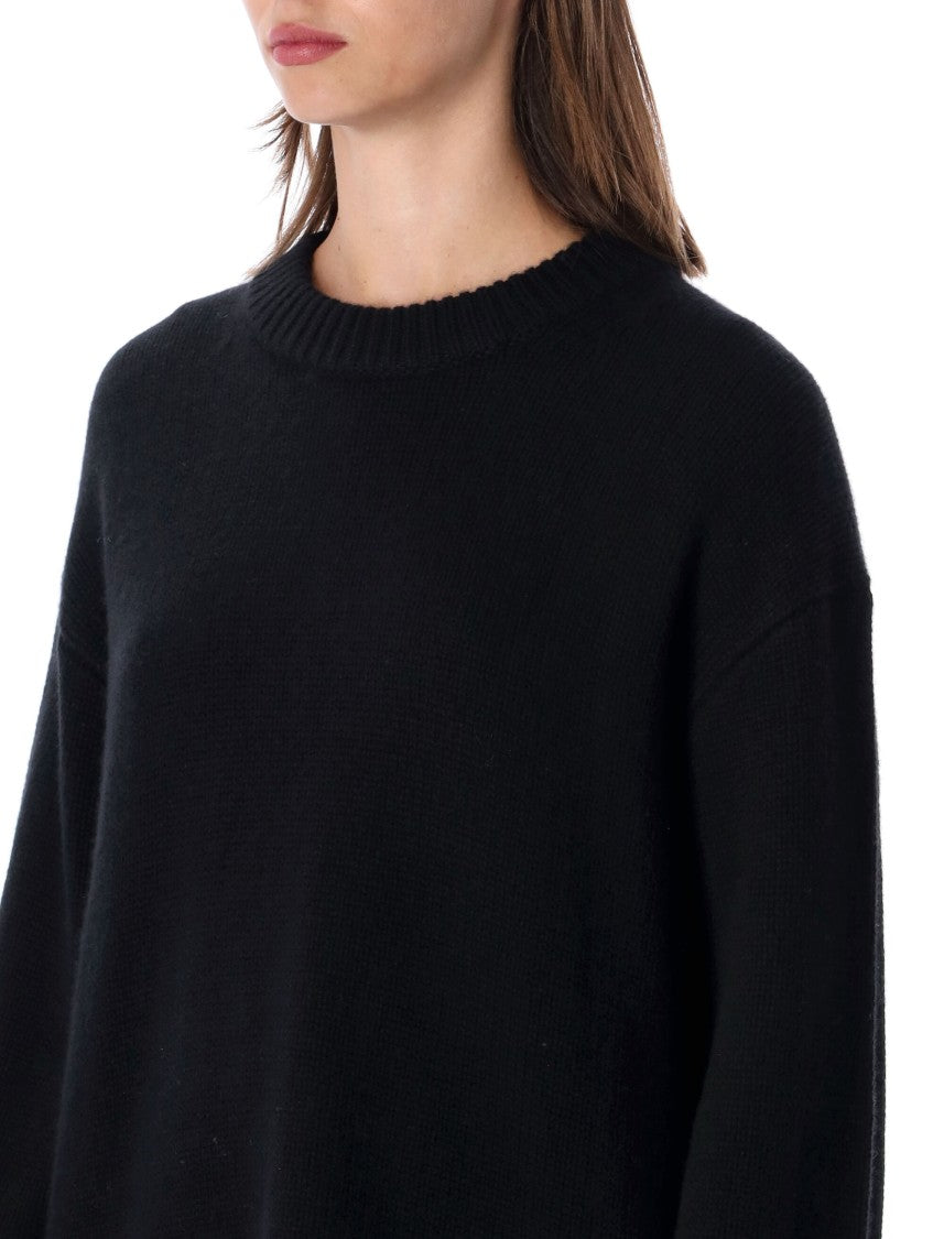 Lisa Yang Noor Long-Sleeved Ribbed Crewneck Sweater