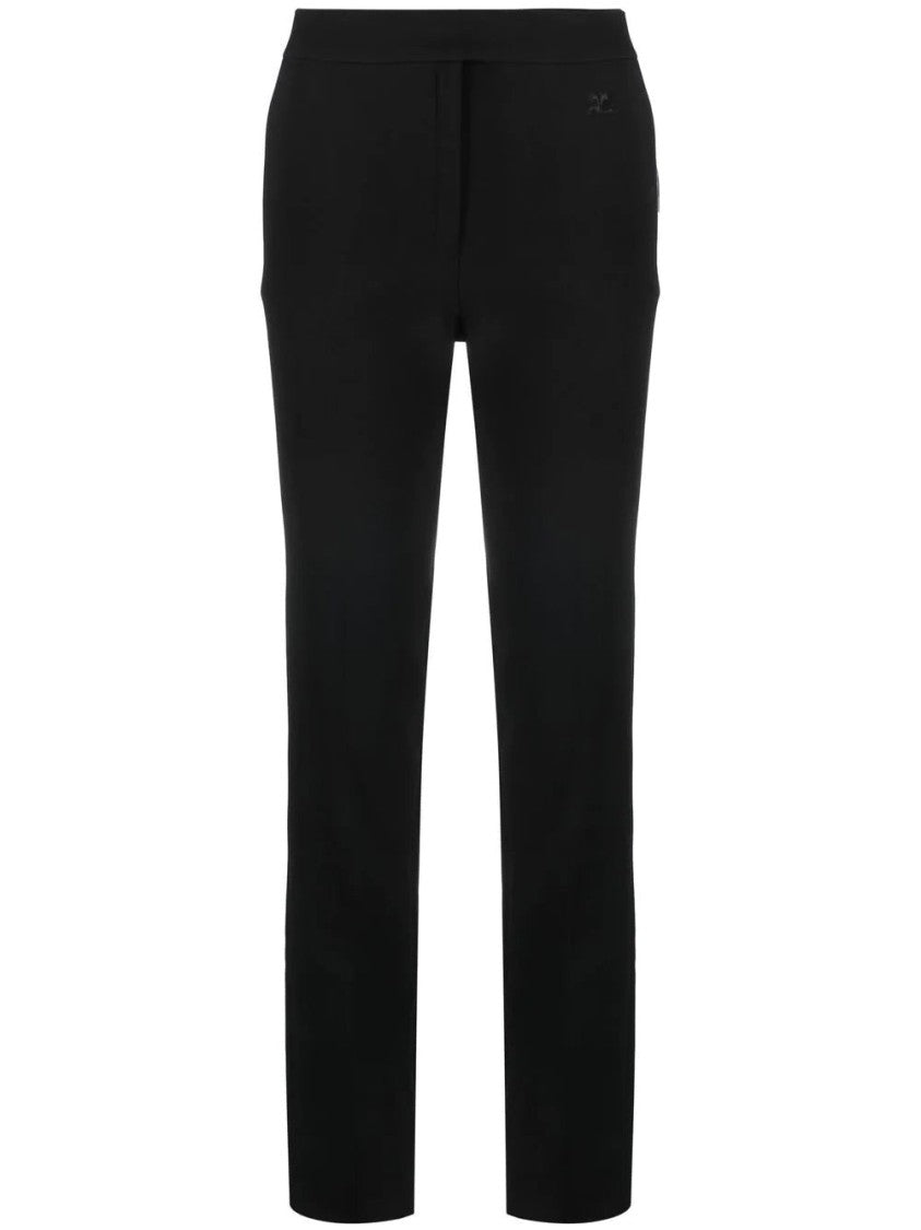 Courrèges Straight-Leg Trousers With Minimalist Design