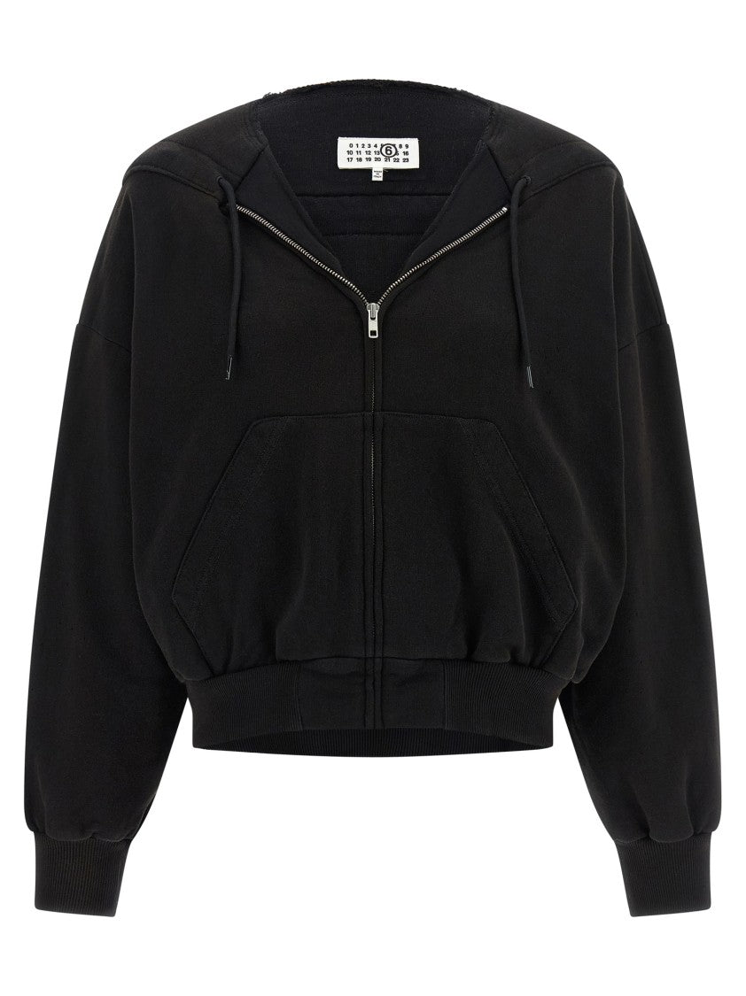 Mm6 By Maison Margiela Trompe L'oeil Hoodie