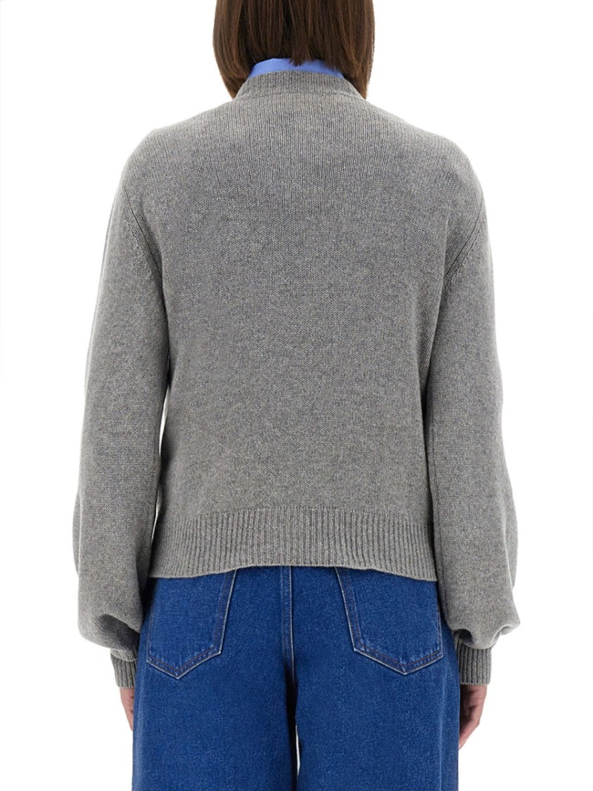 Marni Cashmere Cardigan With Logo