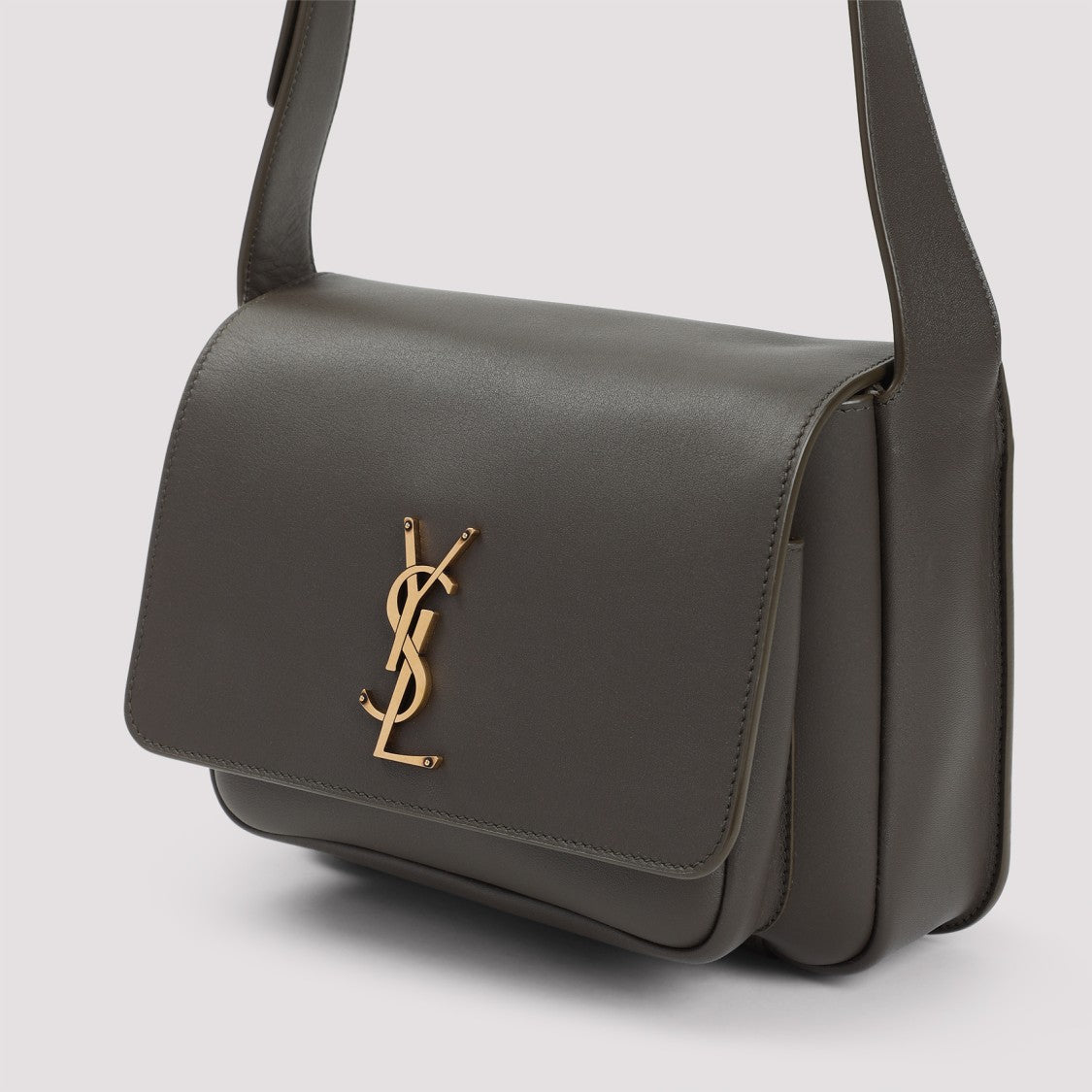 Saint Laurent Light Musk Nappa Leather Shoulder Bag