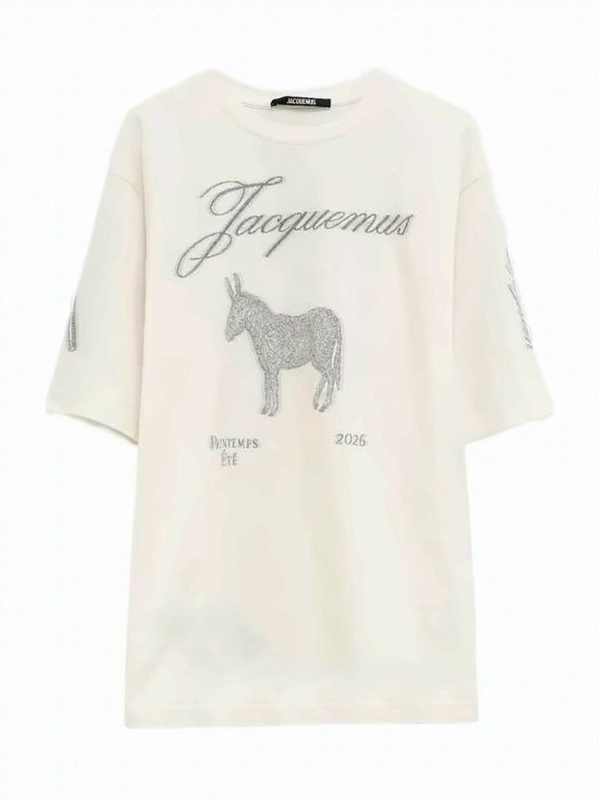 Jacquemus Relaxed-Fit Graphic T-Shirt
