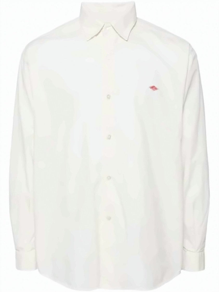 Danton Classic Long Sleeve Button-Down Shirt With Minimalist Design