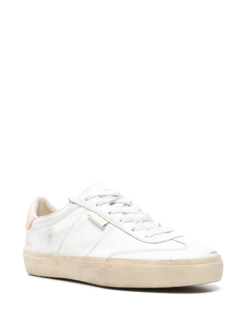 Golden Goose White Leather Sneakers