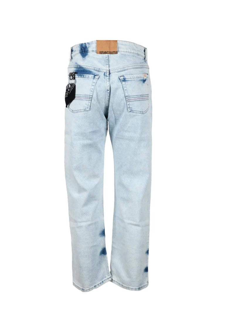 Semi Couture Denim Tie-Dye Stretch Jeans