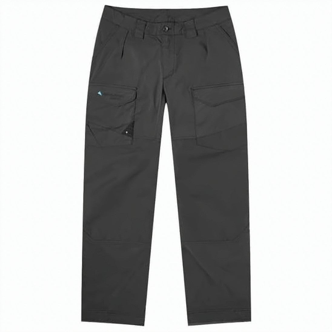 Klattermusen Straight Fit Pants With Functional Pockets And Reinforced Knees