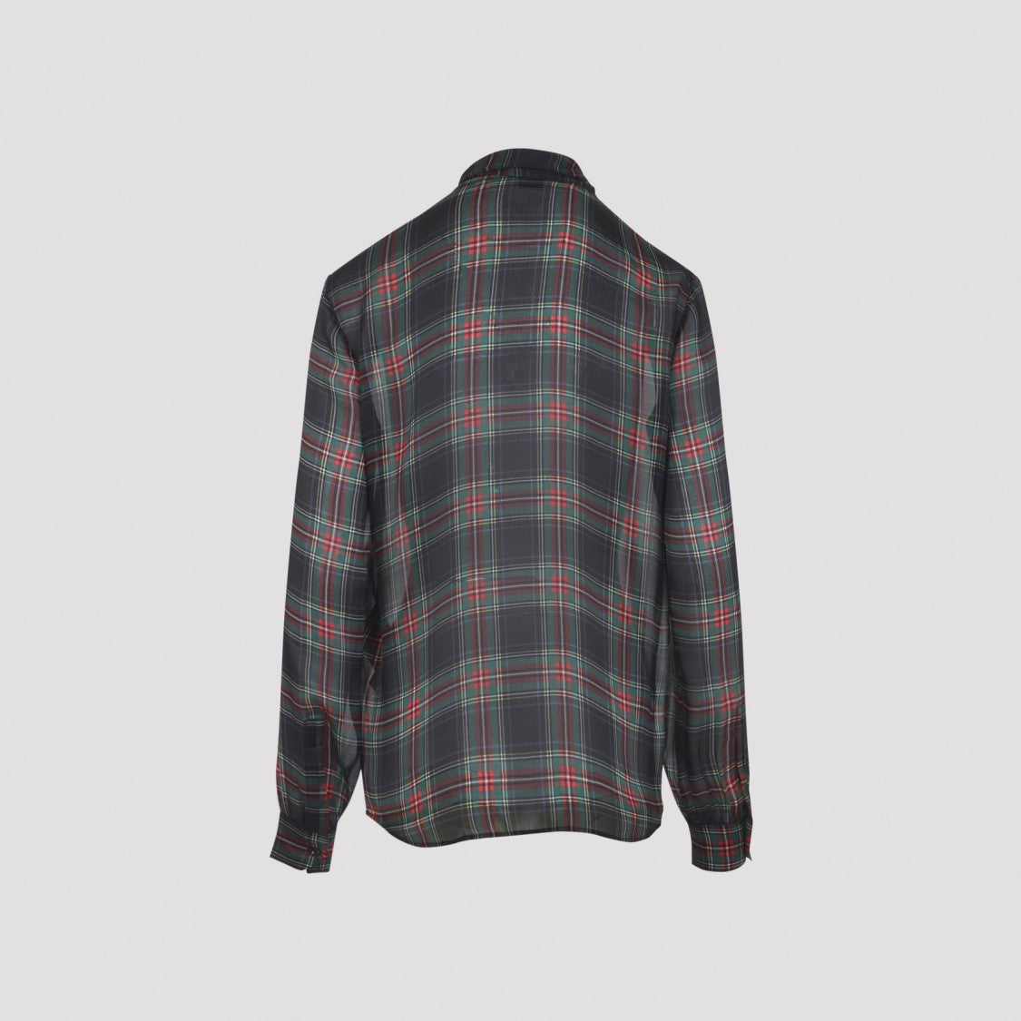 Saint Laurent Black Silk Blouse