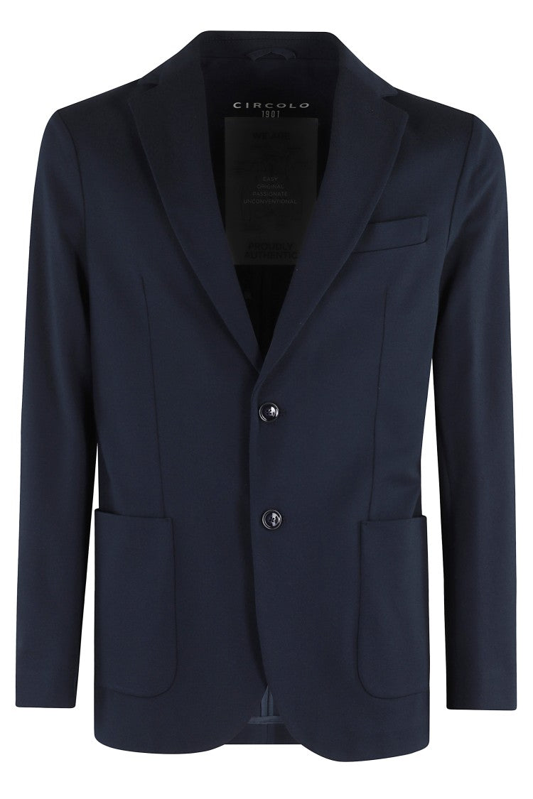 Circolo 1901 Stretch Technical Jersey Jacket