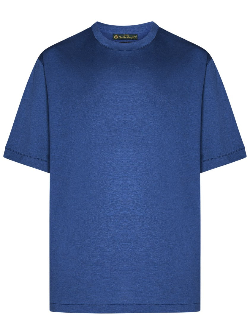 Franzese Collection Nuvola Light Blue Cotton Jersey T-Shirt