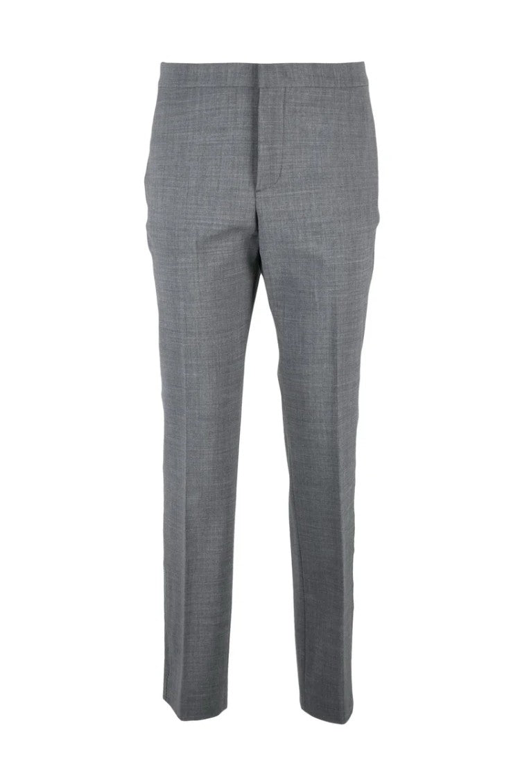Fabiana Filippi Wool Stretch Trousers - Grey