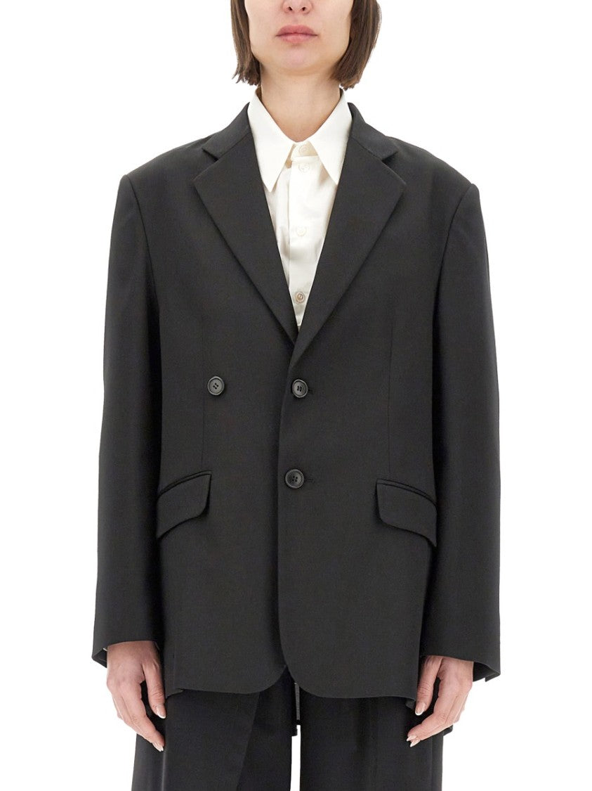 Mm6 By Maison Margiela Wool Tailored Jacket