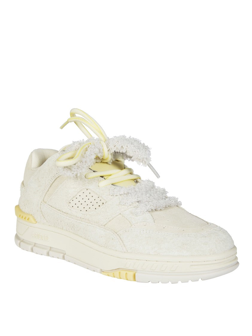 Axel Arigato Area Lo Label Perforated Suede Sneakers