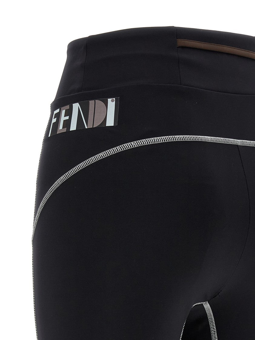 Fendi Color Block' Leggings