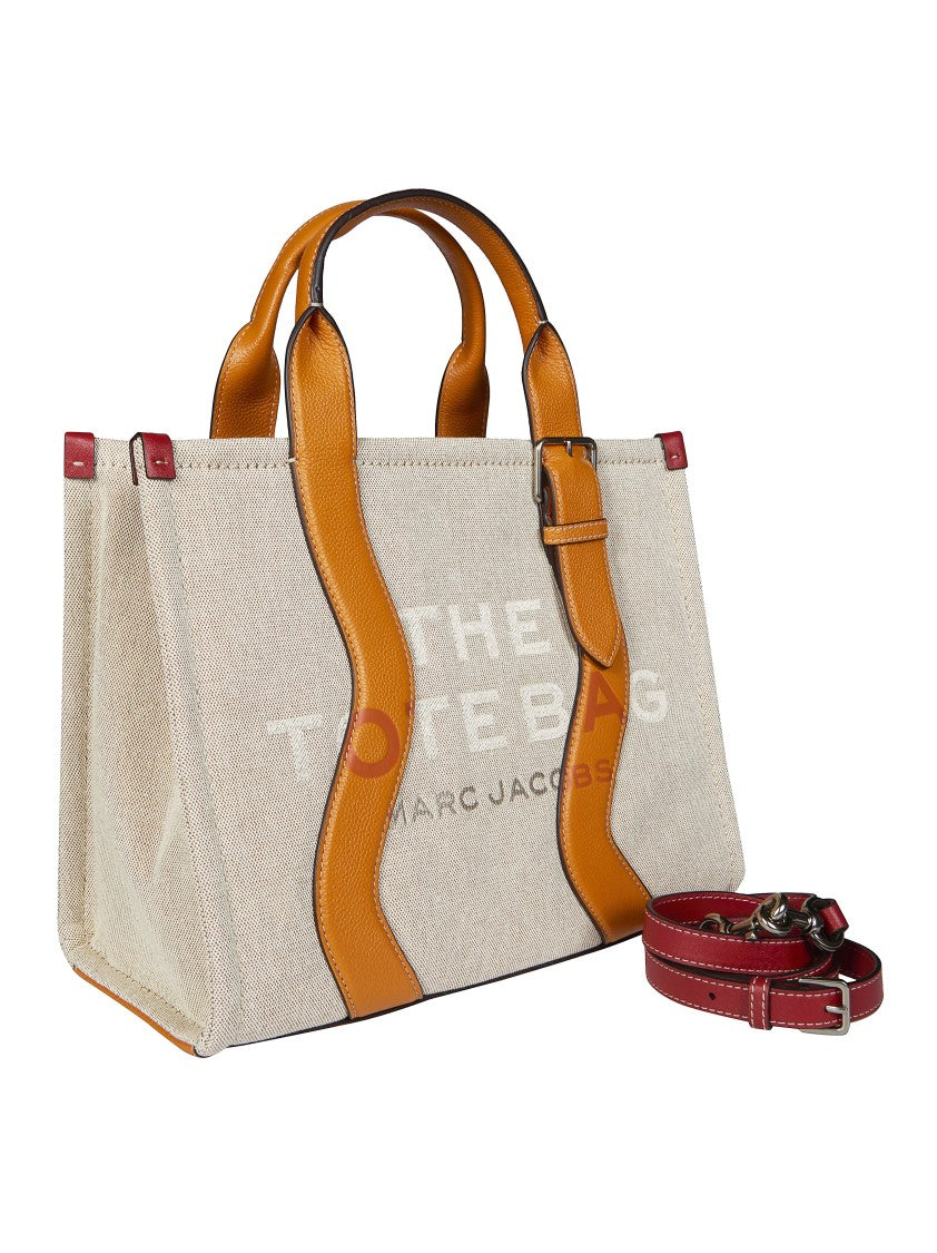 Marc Jacobs Beige The Medium Canvas Tote Bag
