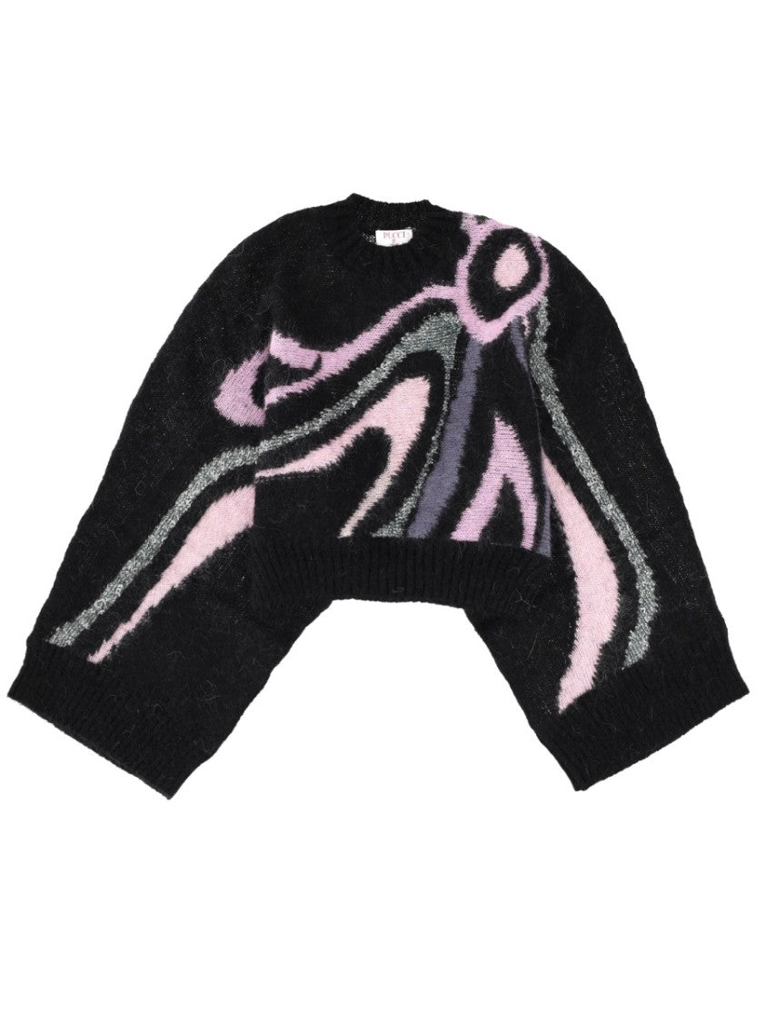 Pucci Pink Marble Inlay Sweater
