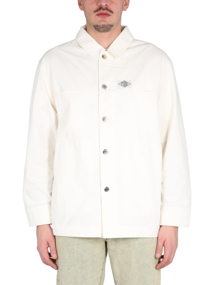 Études Cotton Shirt Jacket