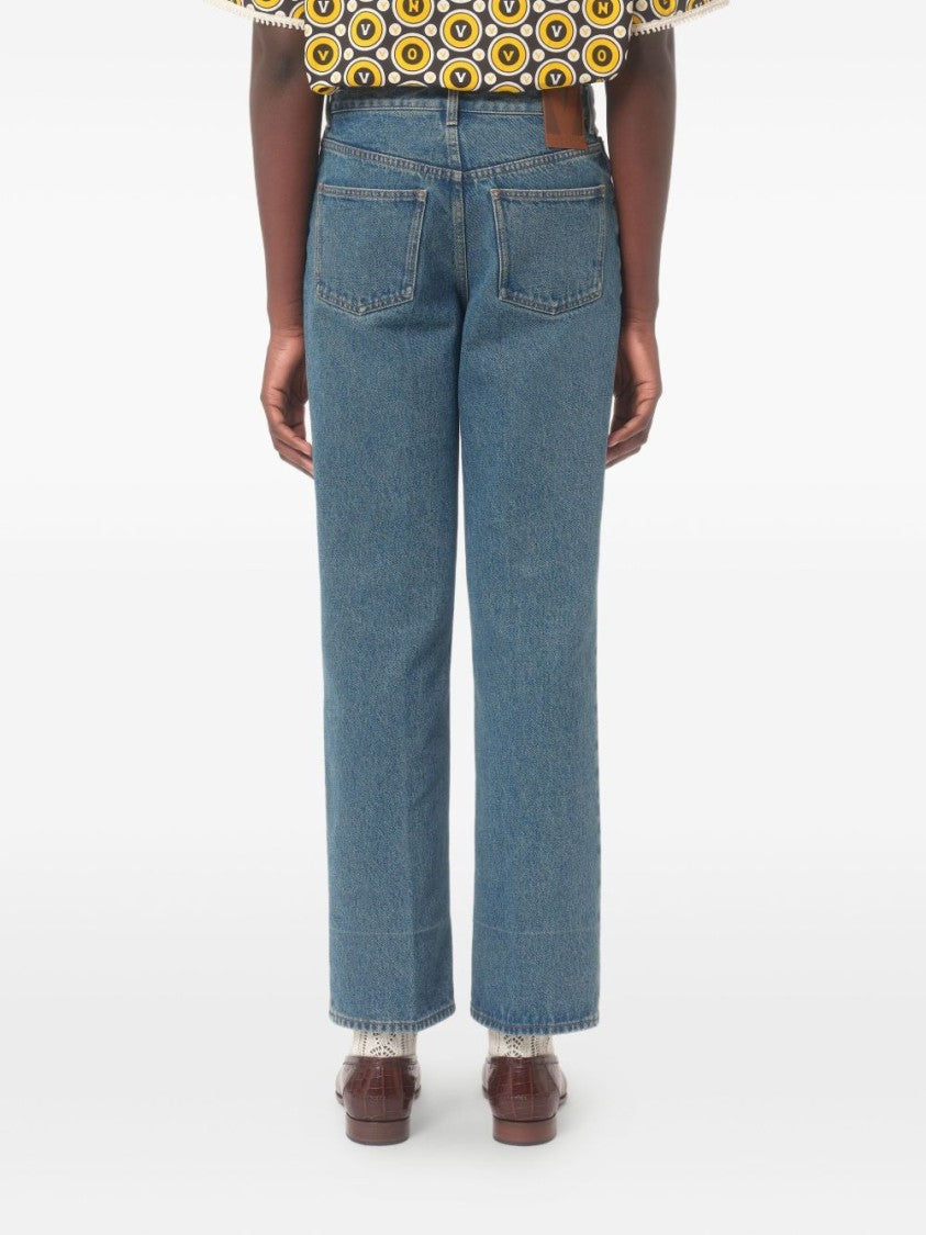 Valentino Garavani Straight-Leg Denim Jeans