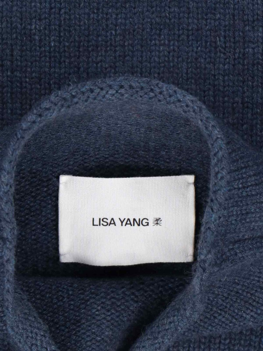 Lisa Yang "Sandy" Sweater Dark Blue
