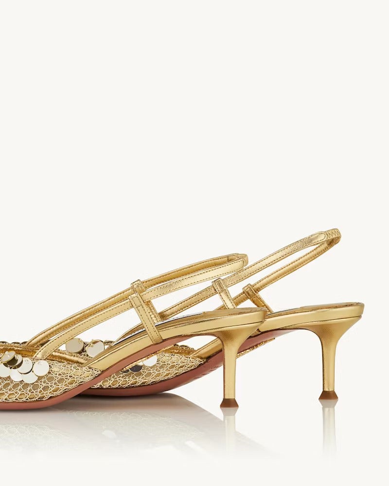 Aquazzura Can Can Pump 50
