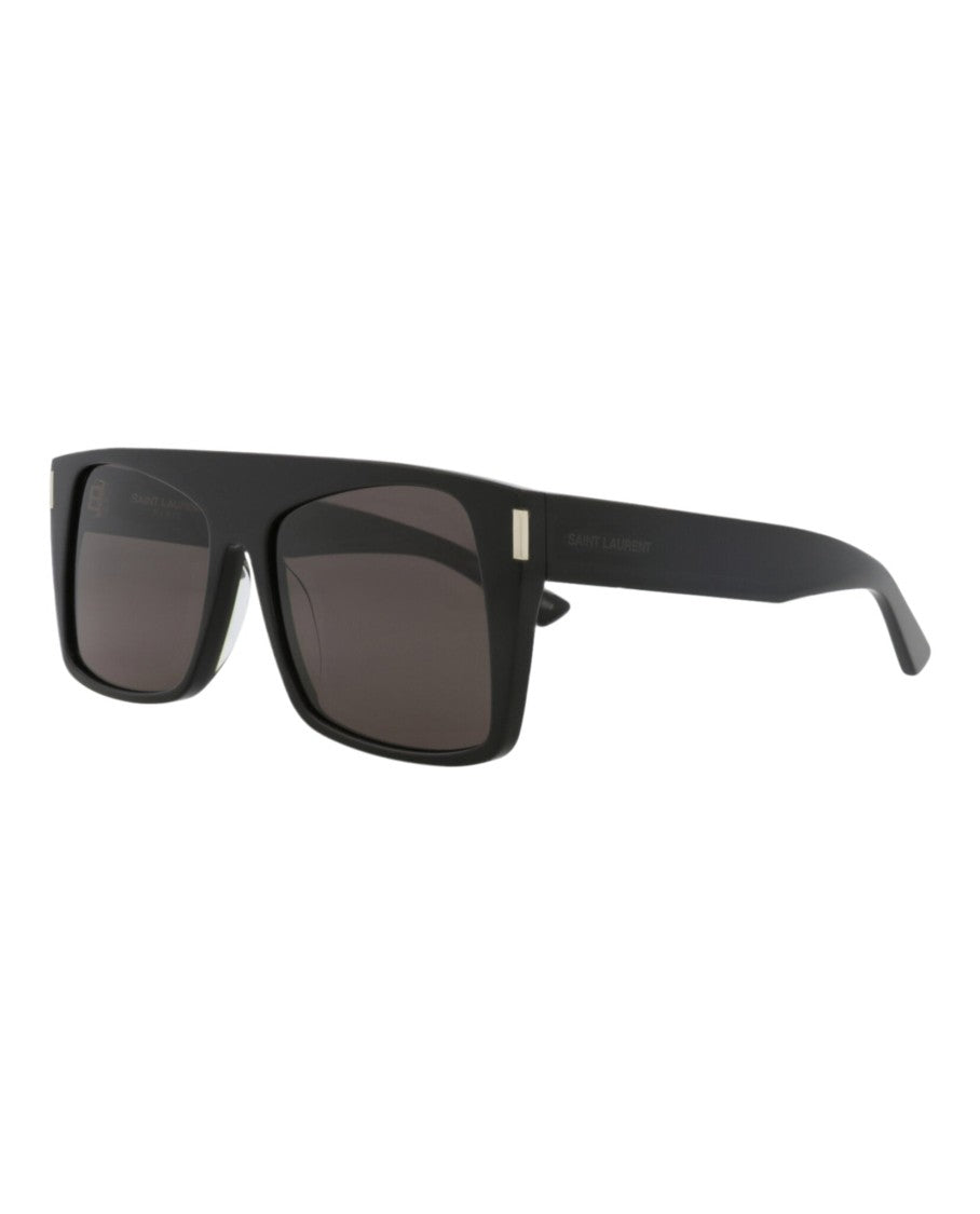 Saint Laurent Square-Frame Recycled Acetate Sunglasses