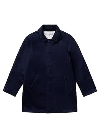 One Of These Days Navy Blue Suit Jacket With Minimalist Design