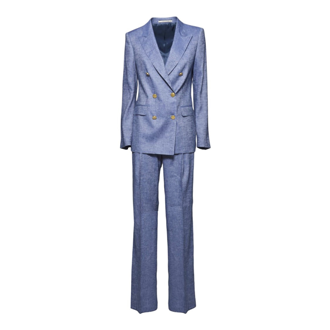 Tagliatore T-Parigi Suit In Royal Blue Linen Twill