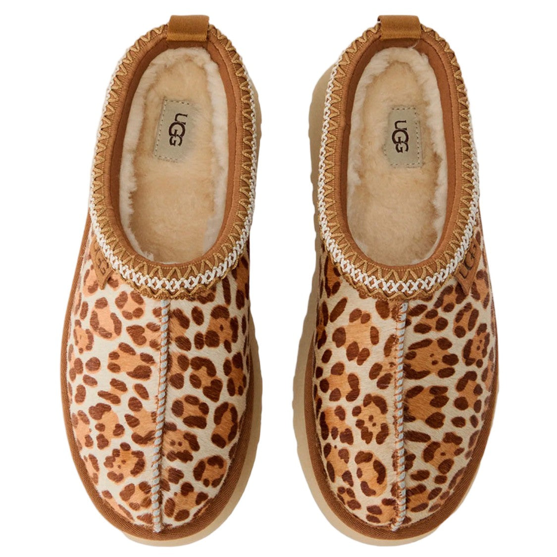 Ugg Tazman Plains Animal Ponyskin Mules