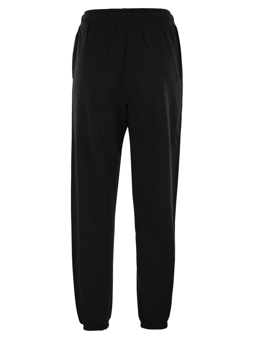 Polo Ralph Lauren High-Waist Tapered Sports Trousers With Embroidered Pony