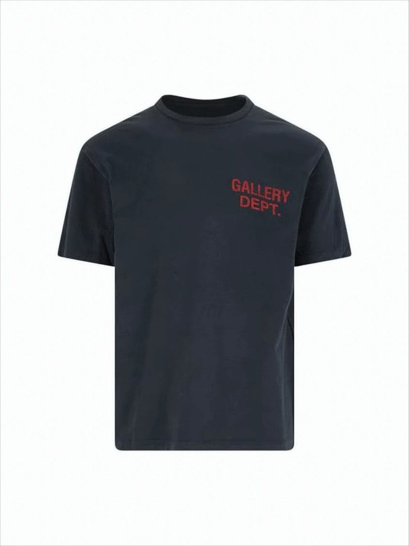 Gallery Dept. Crew Neck T-Shirt With Vintage Aesthetic