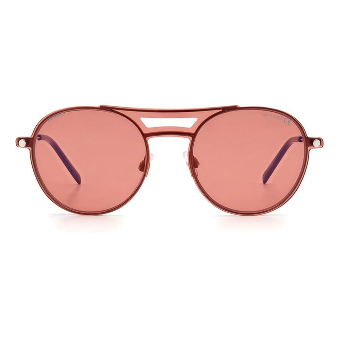 M Missoni Mmi 0056/Cs Aviator Sunglasses With Rose-Tinted Lenses