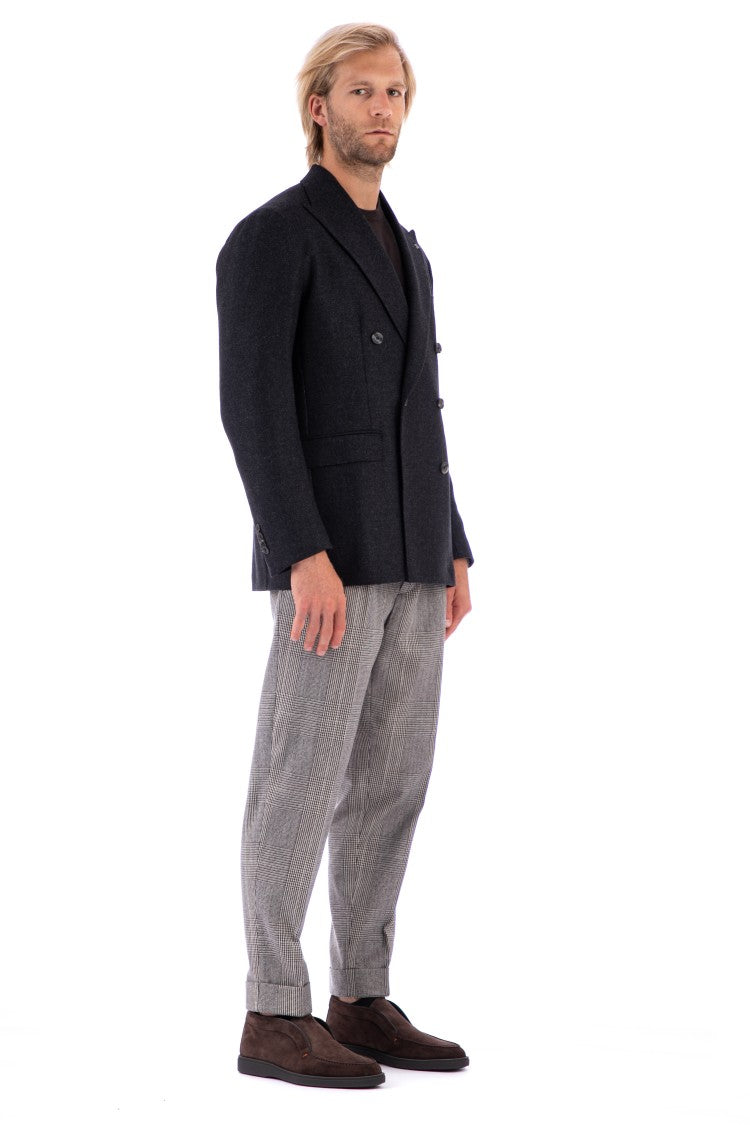 Tagliatore New York Wool-Cashmere Double-Breasted Jacket