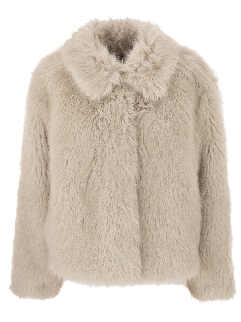 Max Mara Brenta1234 - Soft-Effect Crop Jacket