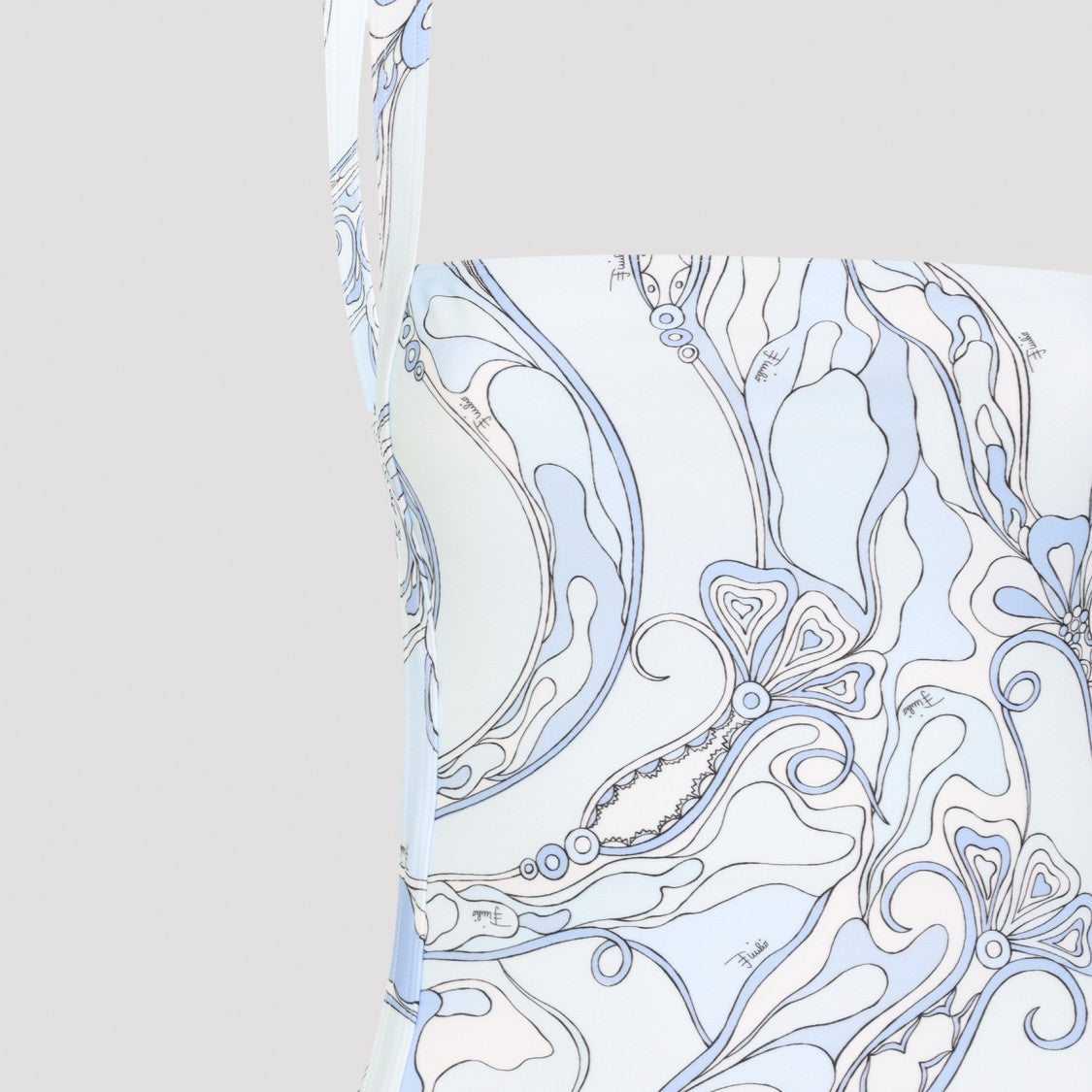 Pucci Multicolour Polyamide Blend Swimwear
