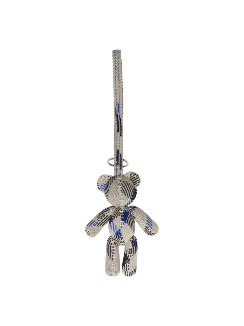 Burberry "Thomas" Bear Charm – Grey