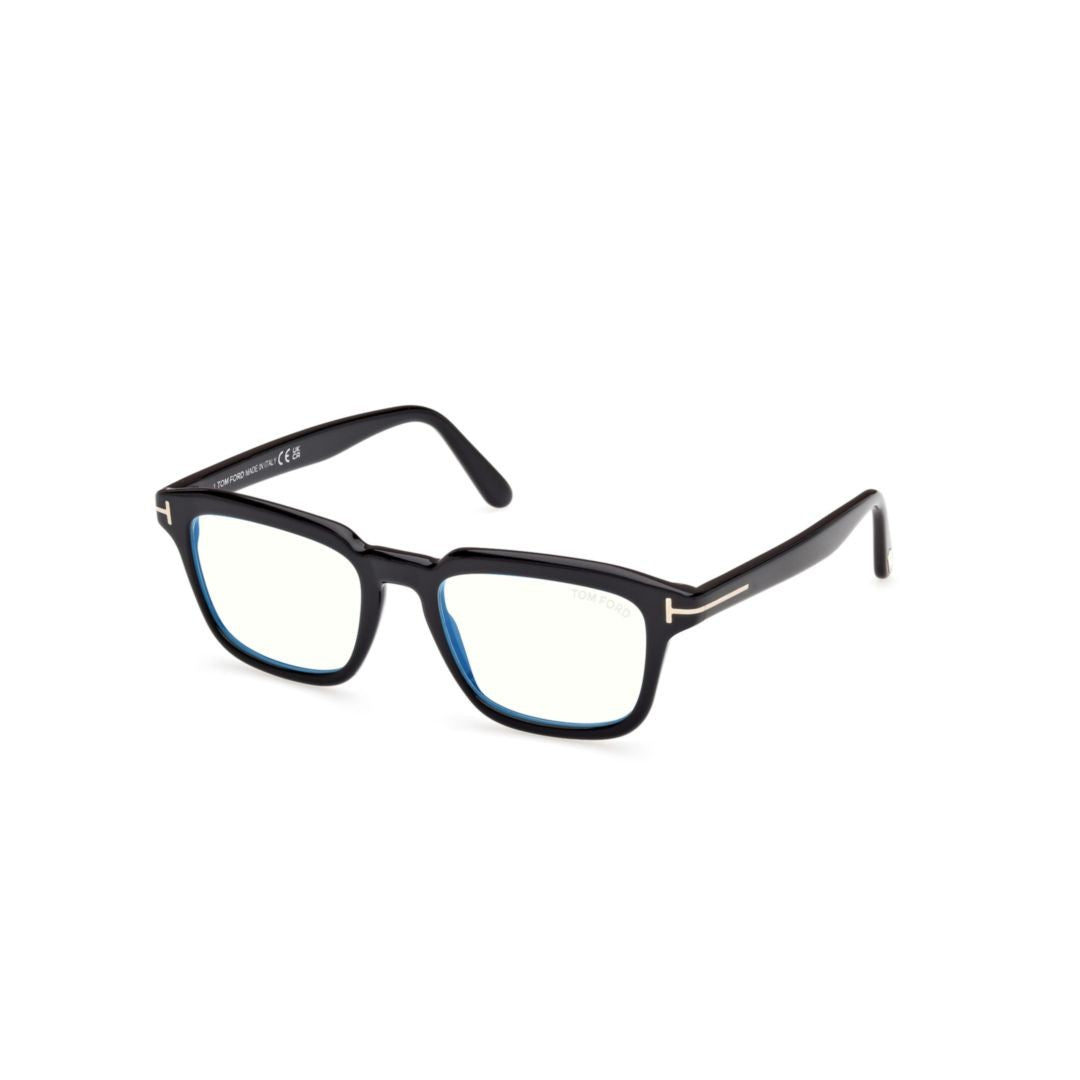 Tom Ford Ft6032-B Glossy Black Acetate Eyeglasses