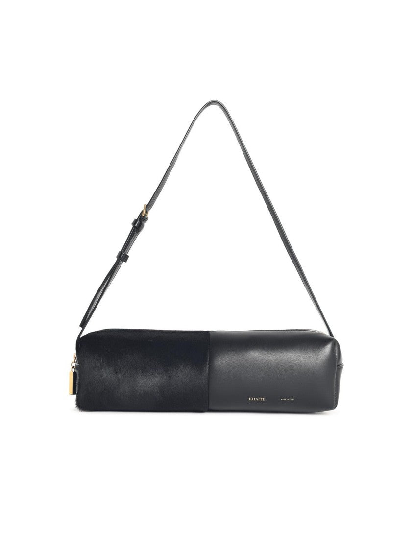 Khaite 'Kye' Black Leather Bag