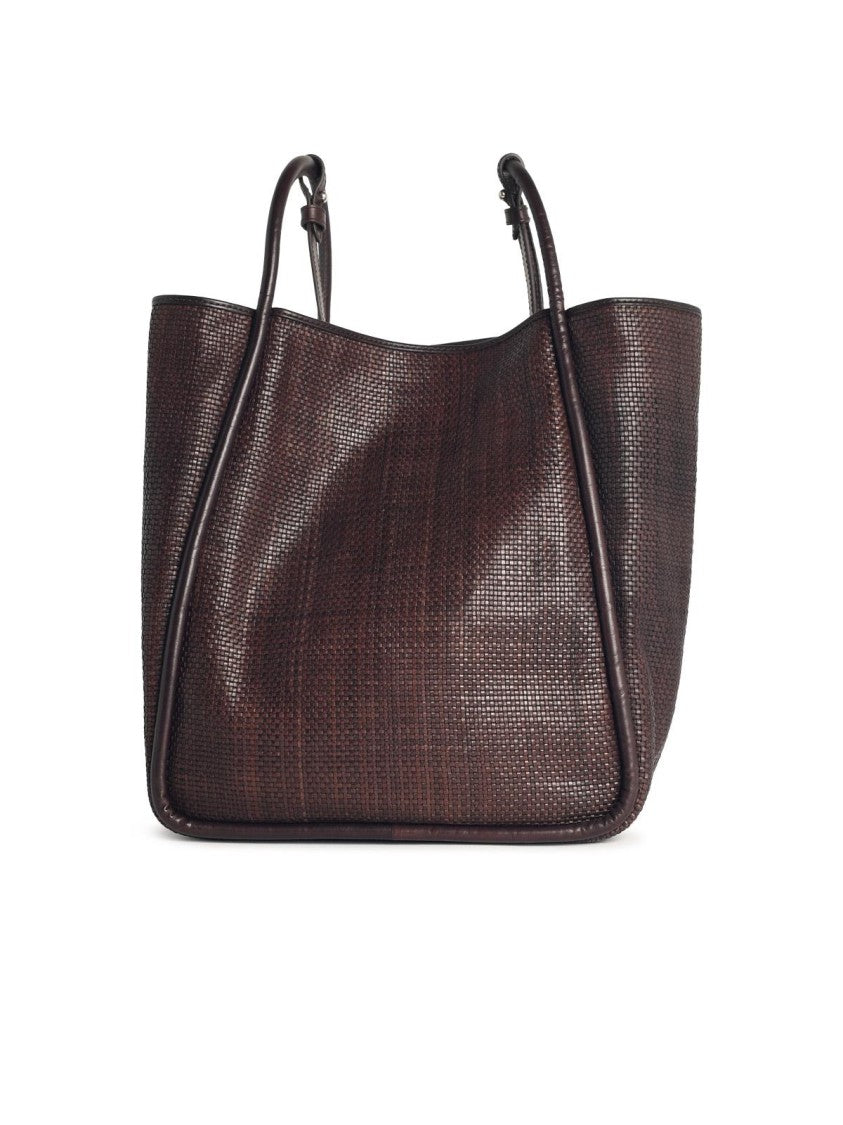 Dragon Diffusion 'Ana' Dark Brown Leather Bag