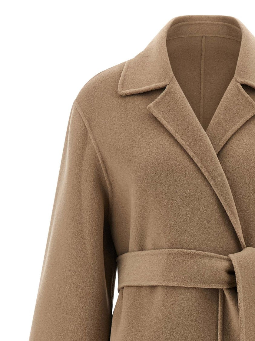 Alberta Ferretti Double Cloth Coat