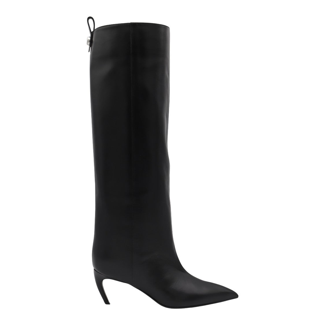 The Attico Knee-High Boots With Pointed Toe