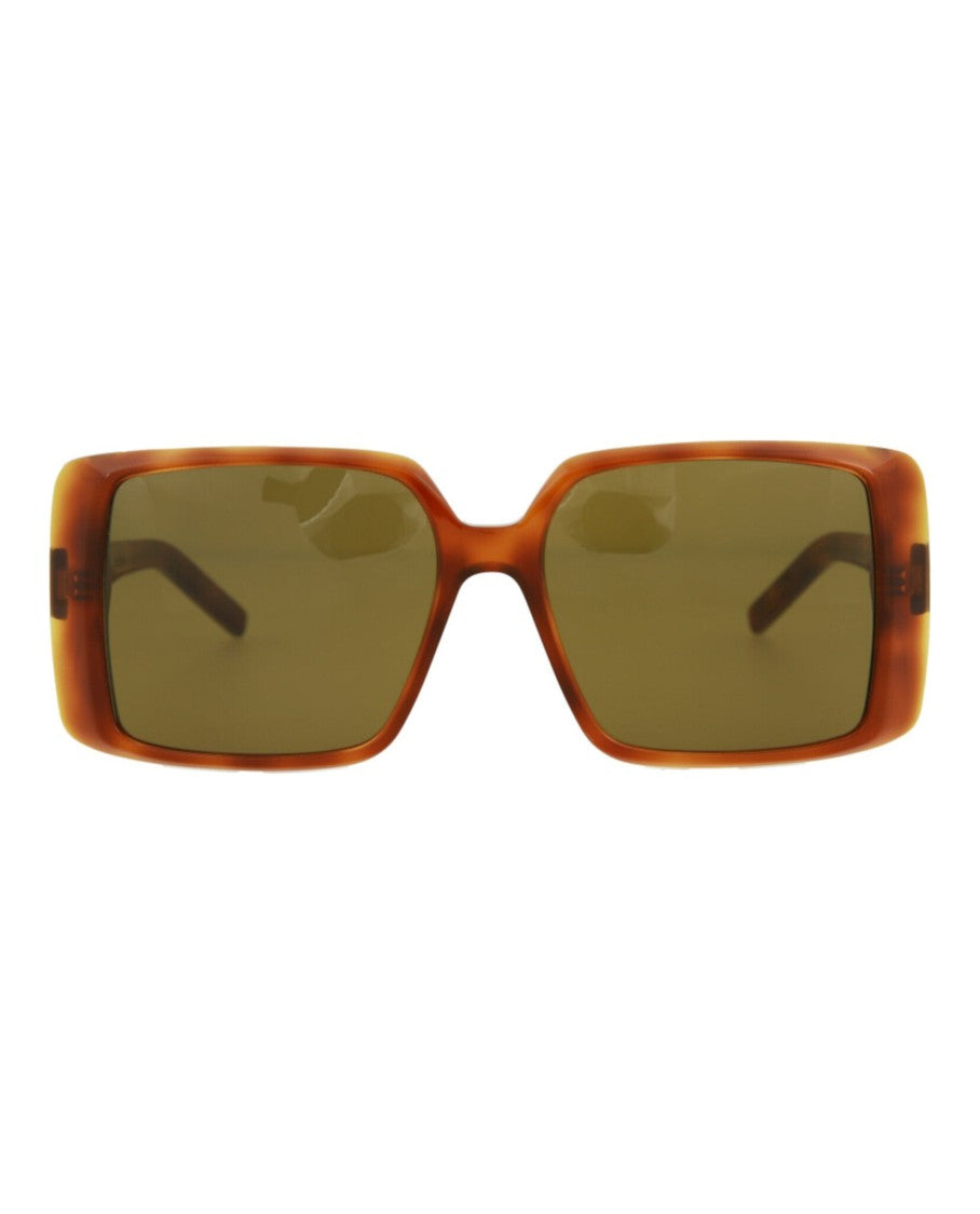 Saint Laurent Square-Frame Acetate Sunglasses