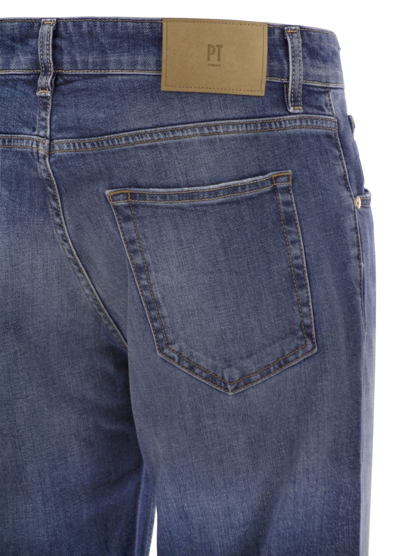 Pt Torino Rebel- Straight-Leg Jeans