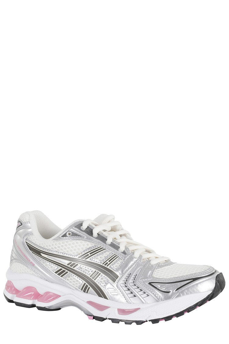 Asics Silver Pink Gel Kayano 14 Faux Leather Sneakers