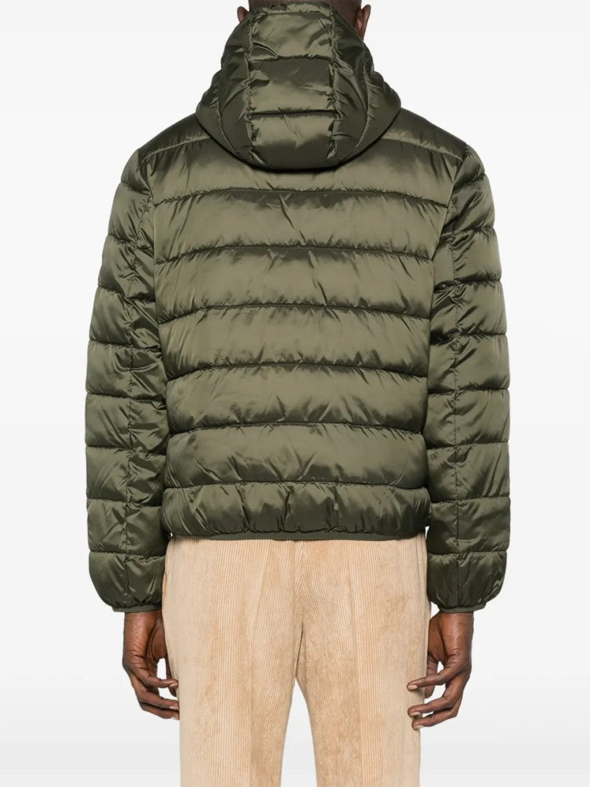 Karl Lagerfeld Structured Minimalist Jacket With Front Zipper Closure