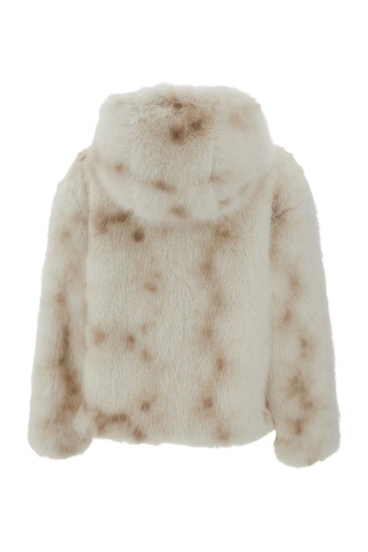Herno Lynx-Effect Faux Fur Hooded Jacket