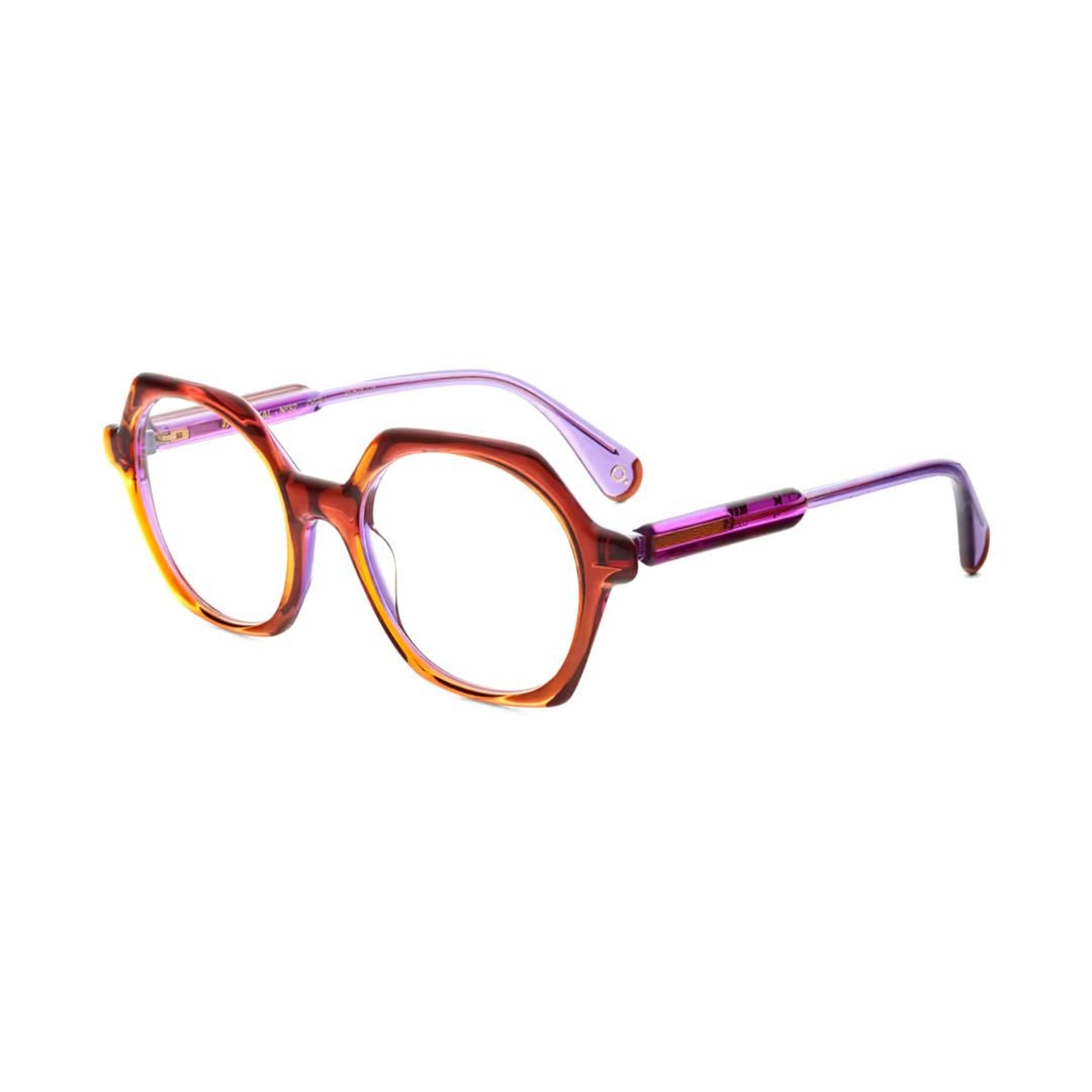 Etnia Barcelona Brutal No.32 Bold Geometric Eyeglasses With Tortoiseshell Front