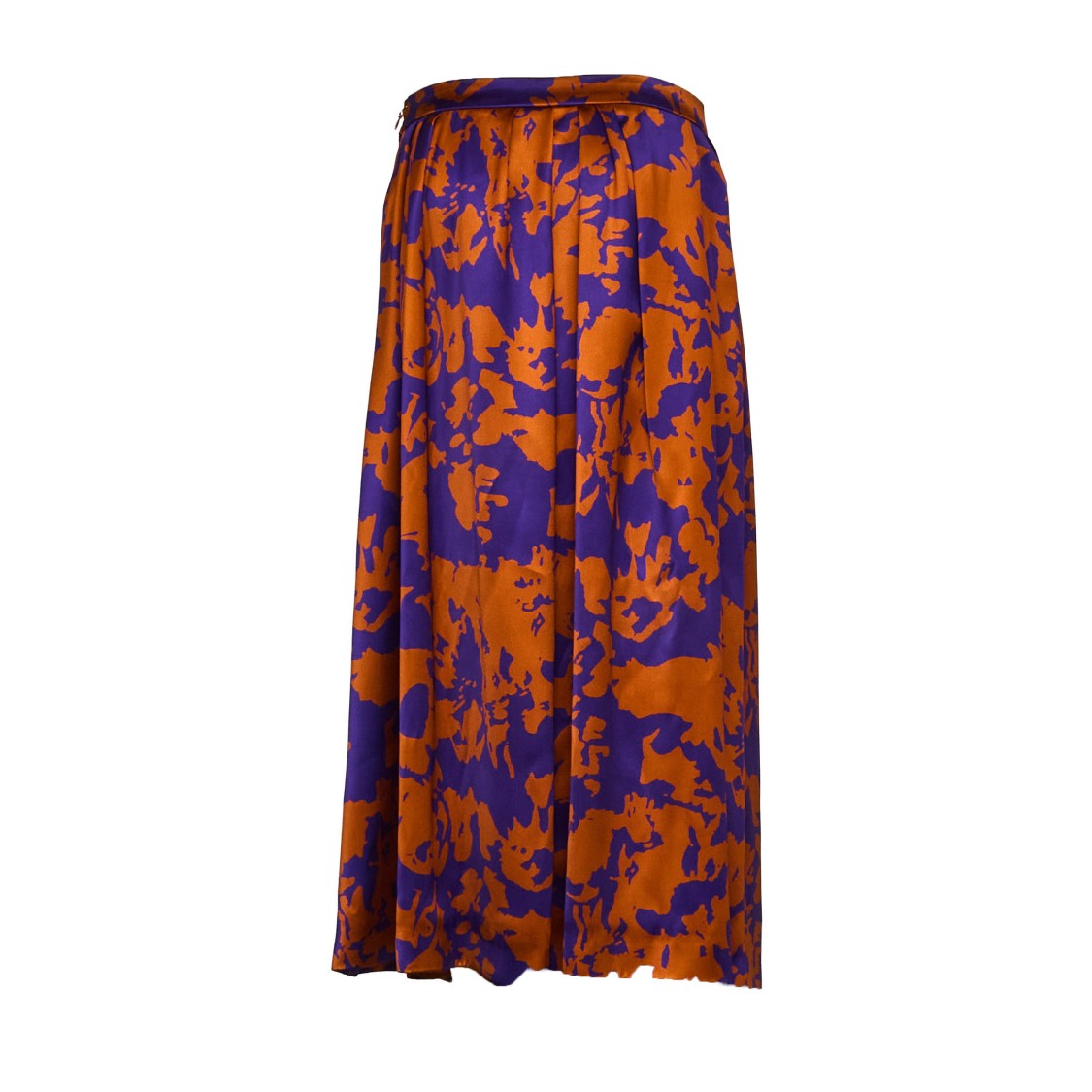 Dries Van Noten Soni Abstract Floral Print Maxi Skirt