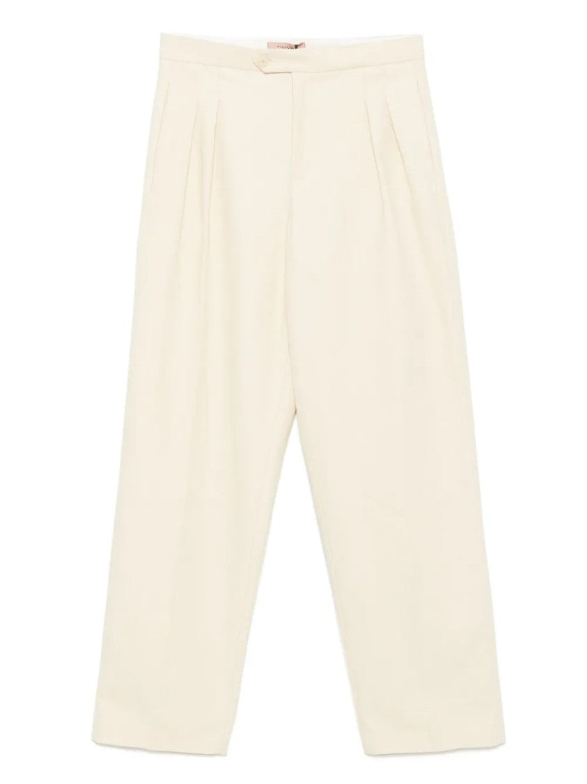 Twin-Set Pinktuck Detailing Trousers
