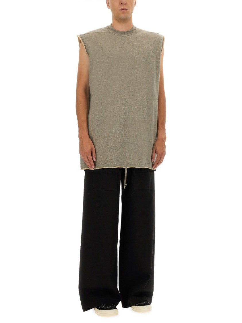 Drkshdw By Rick Owens Creatch Wide Cargo Pants