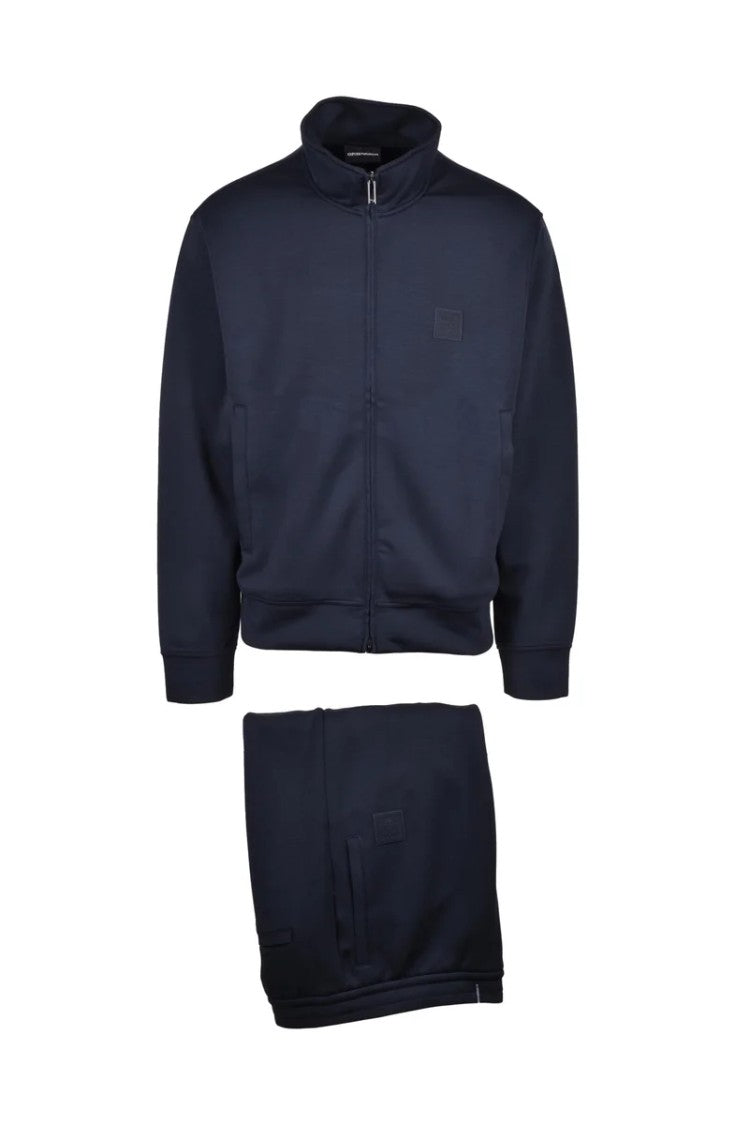 Emporio Armani Stretch Jumpsuit - Blue