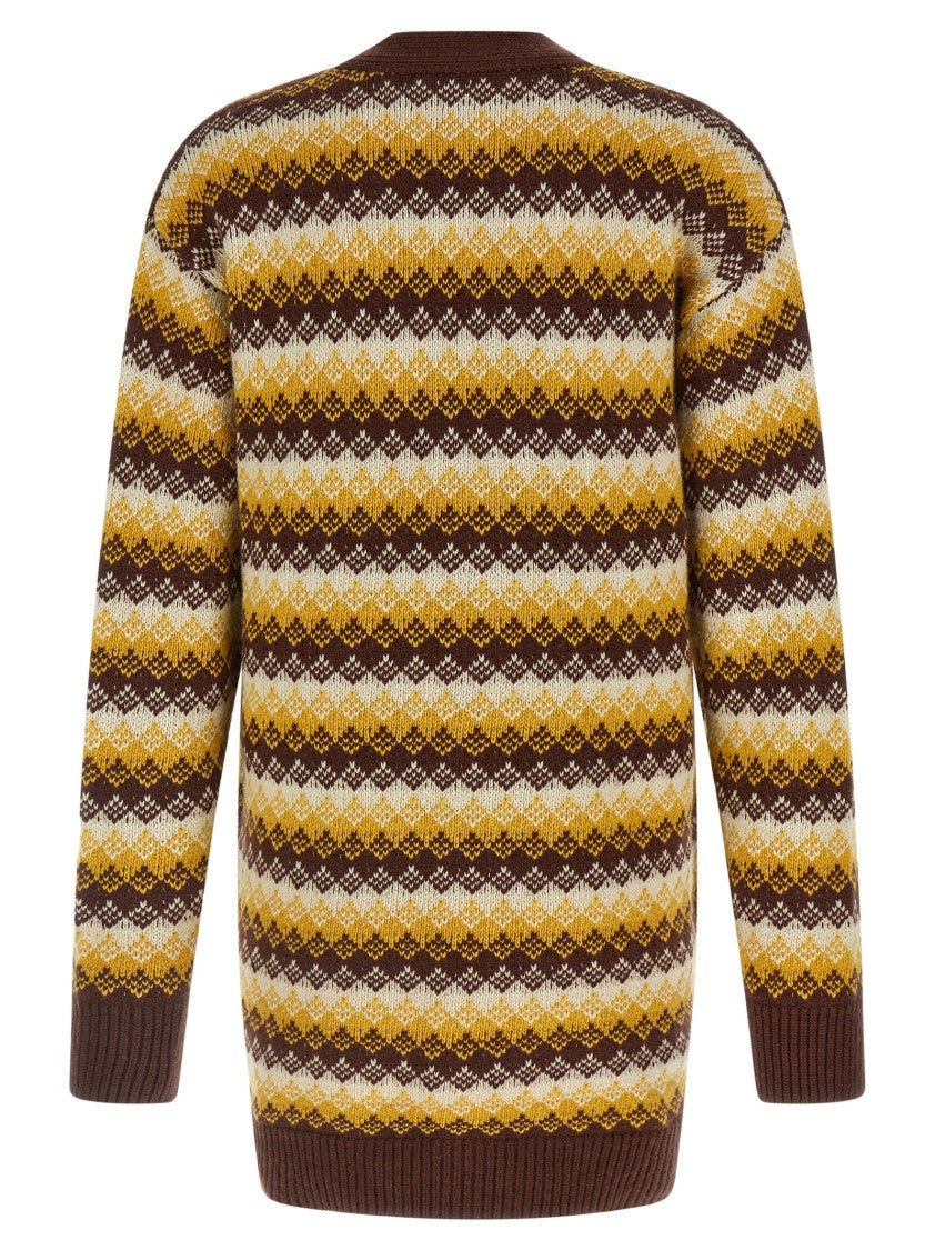 Auralee Jacquard Cardigan